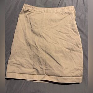 Lands end Khaki skirt